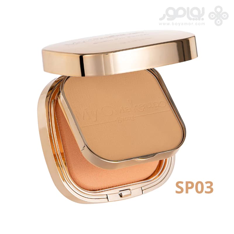 پنکک مای میکاپ استوری مدل STUDIO PRO شماره SP03 وزن 12 گرم