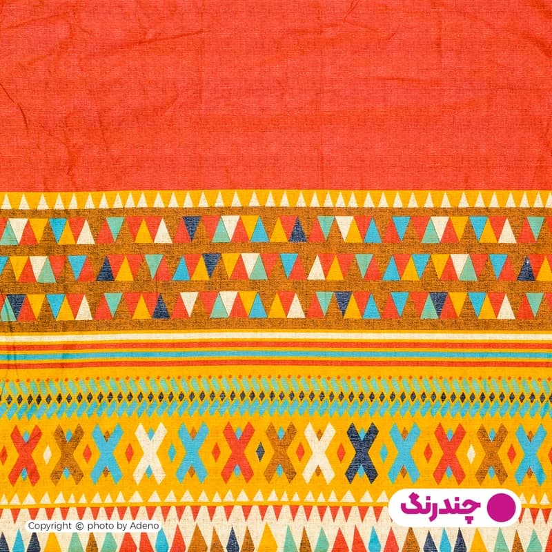 سرویس ملحفه فیلور آدنو مدل گبه کد FI101 دونفره 3 تکه — تصویر ۳