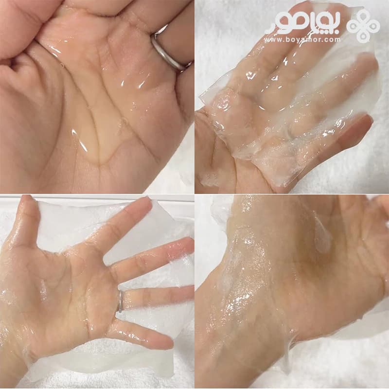 ماسک ورقه ای ضد لک سرم ویتامین سی آنوا — تصویر ۴