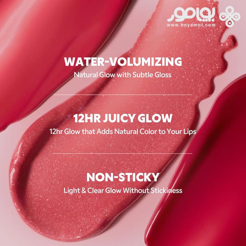 تینت لب تیر تیر مدل WATERISM GLOW شماره 08 رنگ SUMMER PUMPKIN — تصویر ۵
