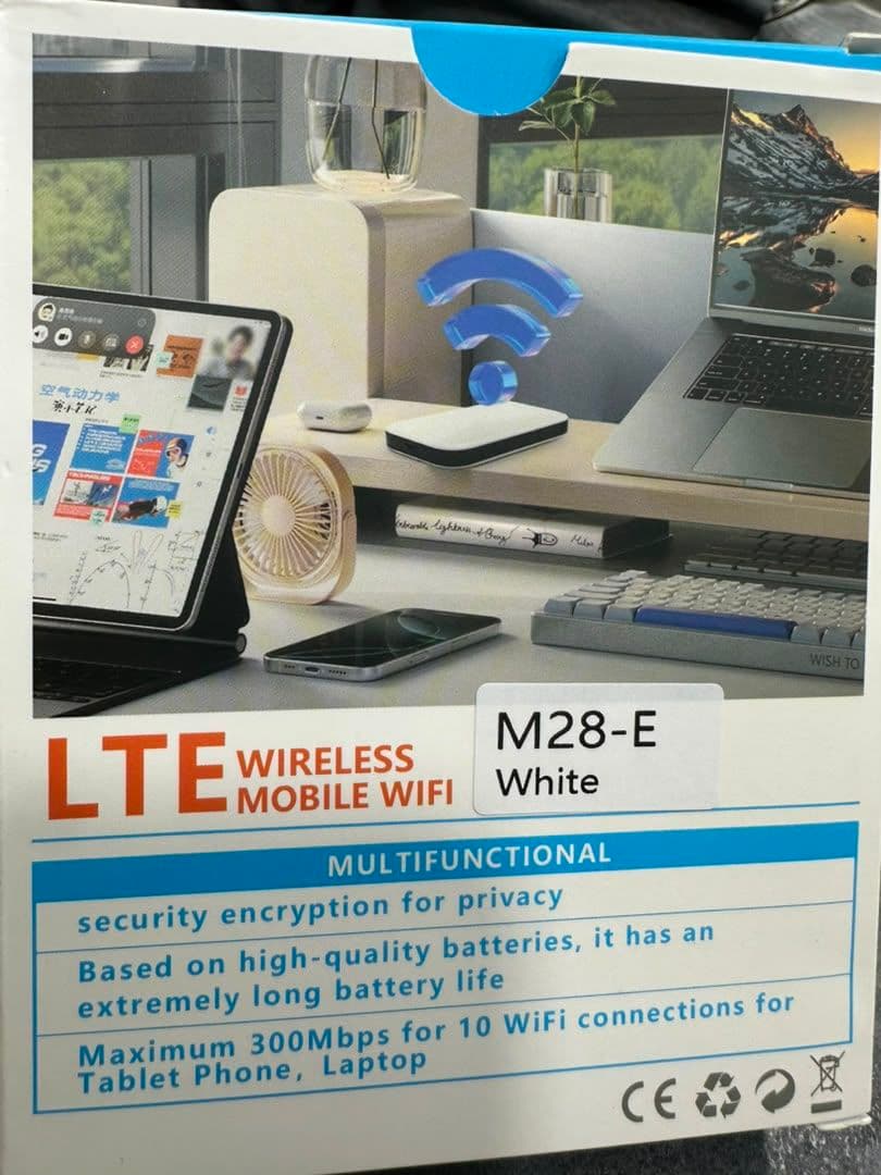 مودم جیبی همراه سیم کارت خور مدل 4G Wireless Modem WiFi Pro M28_E — تصویر ۴