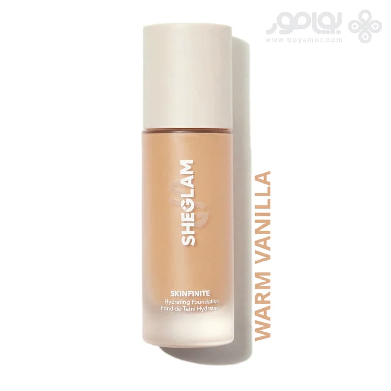کرم پودر آبرسان شیگلم مدل SKINFINITE رنگ WARM VANILLA حجم 30 میل