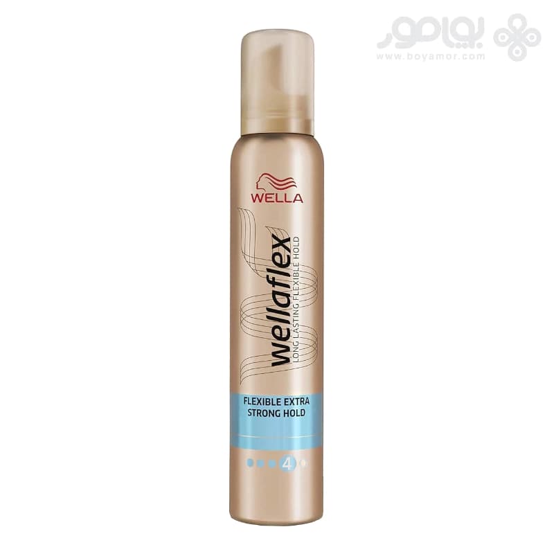 موس مو نگهدرانده ولا مدل FLEXIBLE EXTRA STRONG حجم 200 میل