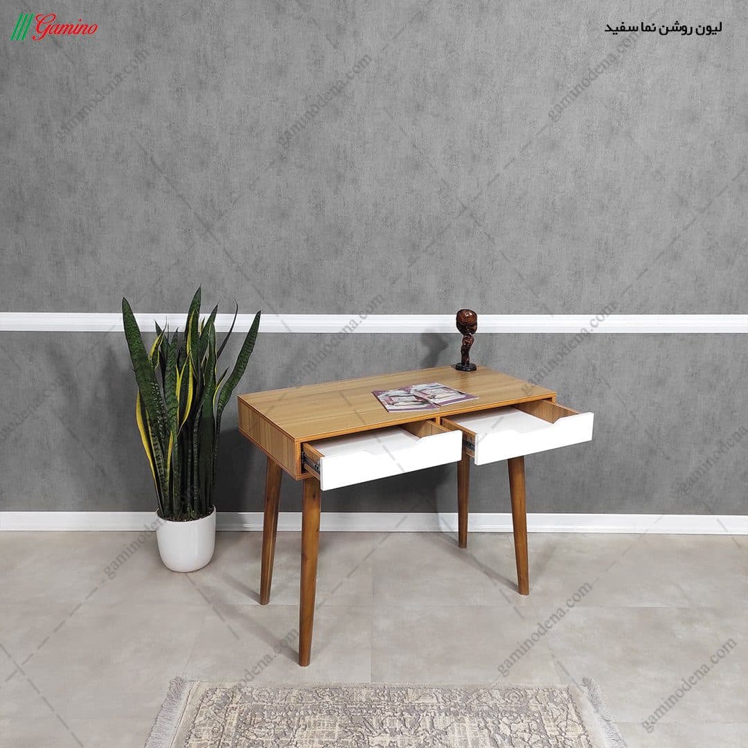 میز تحریر مدرن پسرانه پایه چوبی مدل آذرخش — تصویر ۸
