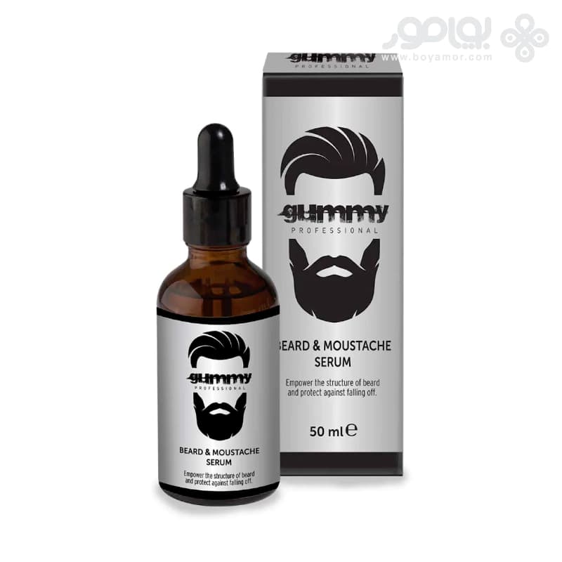 سرم تقویت کننده ریش و سبیل گامی حجم 50 میل — تصویر ۲