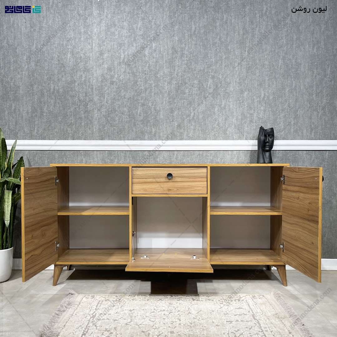 میز کنسول جدید و مدرن ساده ام دی اف مدل تتیس — تصویر ۳