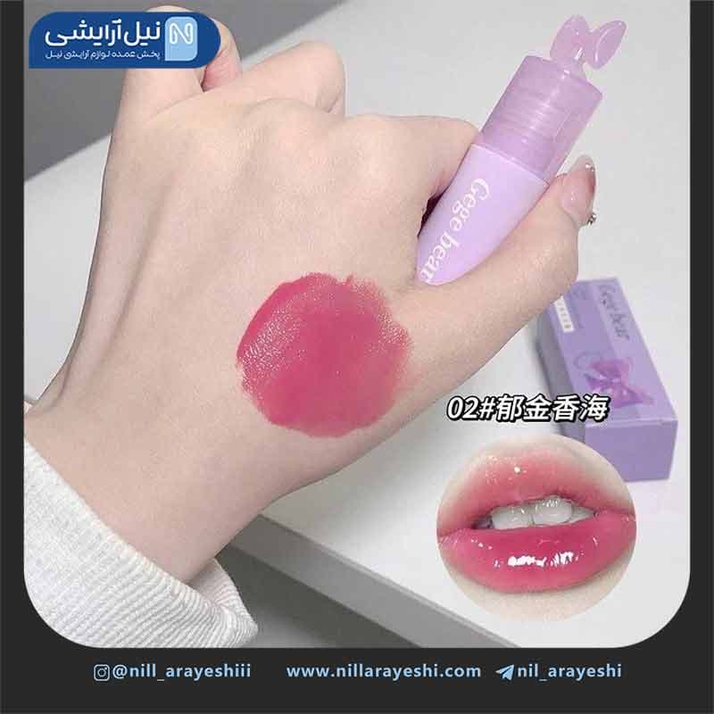 رژ لب خیس درب پاپیونی گگ بیر کد gx1127 ( بدون جعبه ) — تصویر ۶