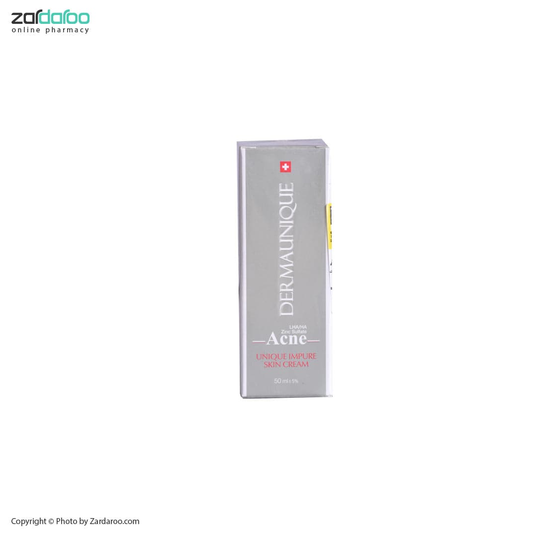 کرم مرطوب کننده پوست چرب درمایونیک Dermaunique — تصویر ۲