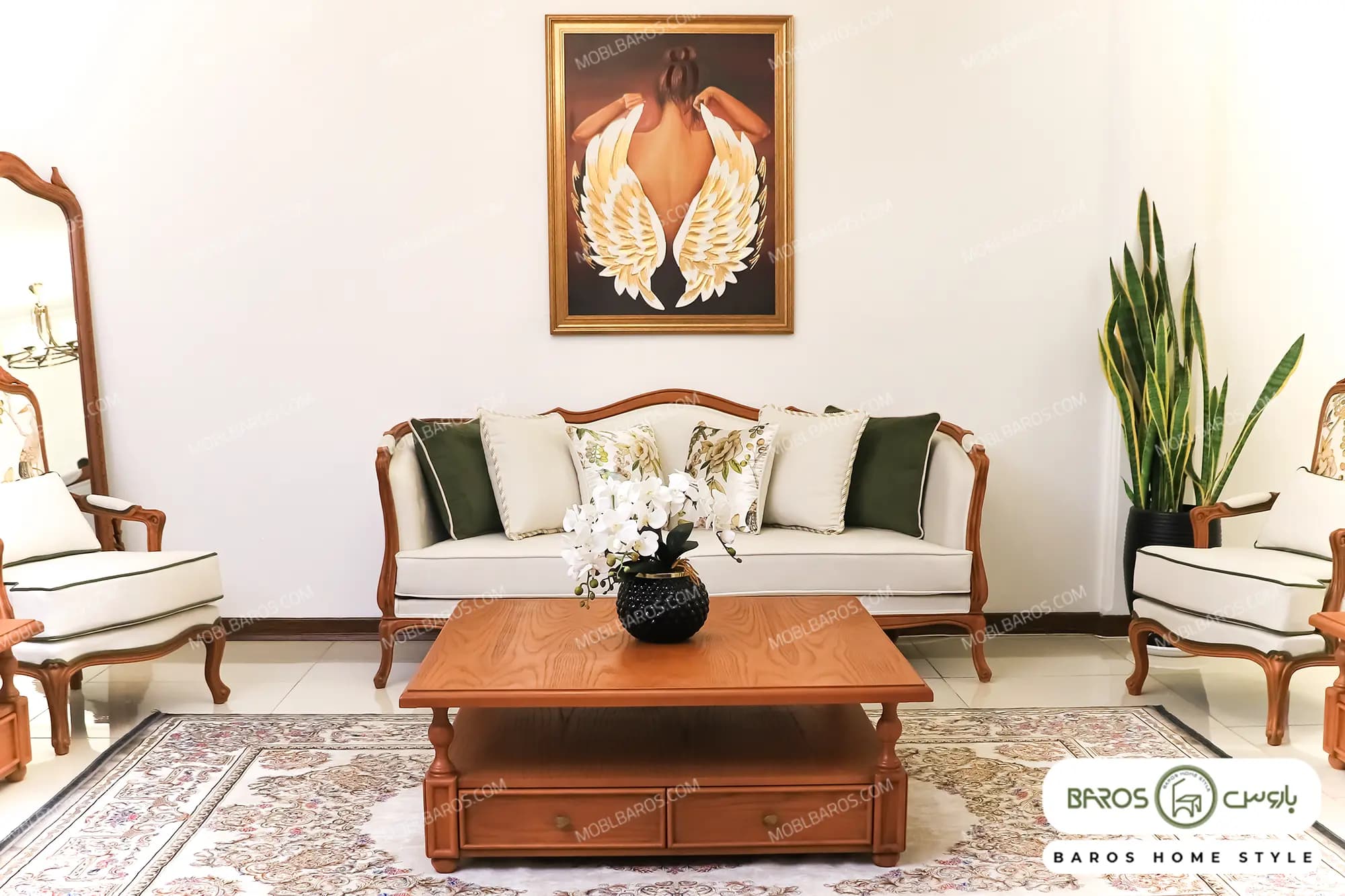 مبل کلاسیک ۷ نفره بهناز مقدم (خونه) — تصویر ۲