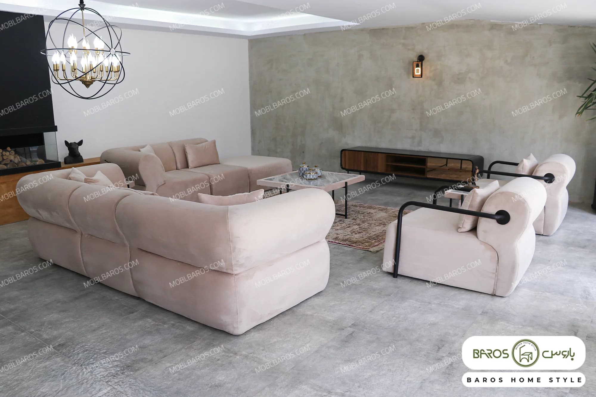 مبل راحتی شیک و جدید آیسو کد۲