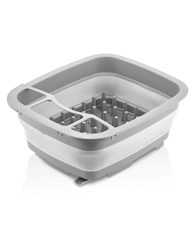 ظرف چندکاره لگن و آبچکان تاشو کیولوکس کد L00806 — تصویر ۲
