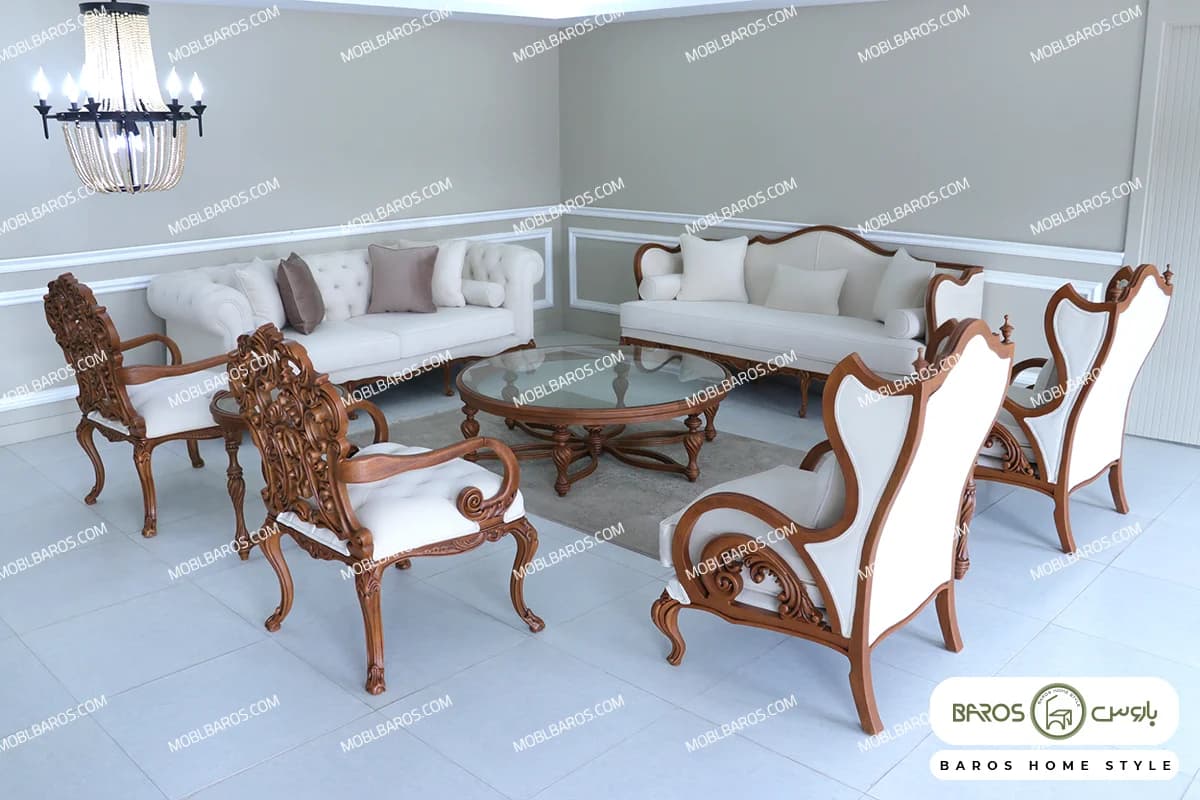 مبل کلاسیک چستر کینگ کویین جورجیا