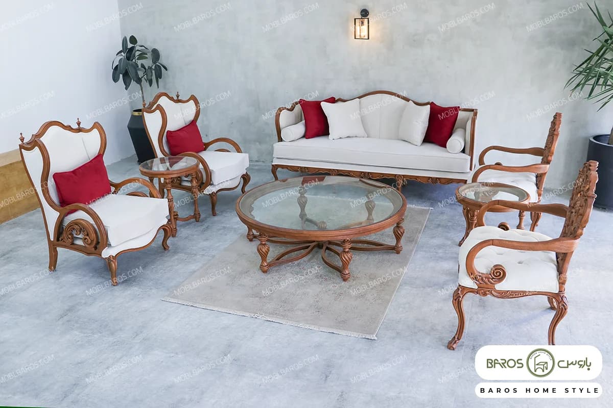 مدل مبل سلطنتی کلاسیک کینگ