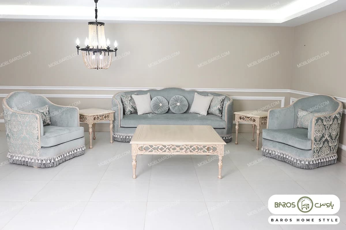 مبل راحتی شیک ۸ نفره صبا کد۳ — تصویر ۸