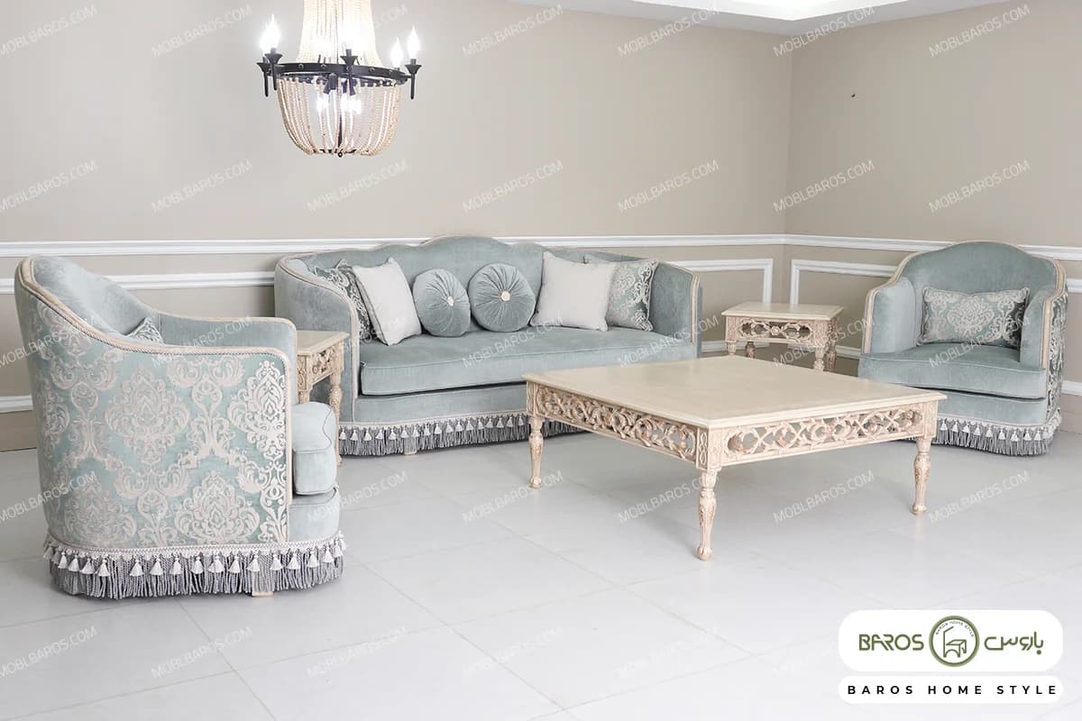 مبل راحتی شیک ۸ نفره صبا کد۳ — تصویر ۷