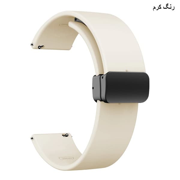بند سیلیکونی ساعت هایلو RS4 مدل Magnetic Buckle — تصویر ۳