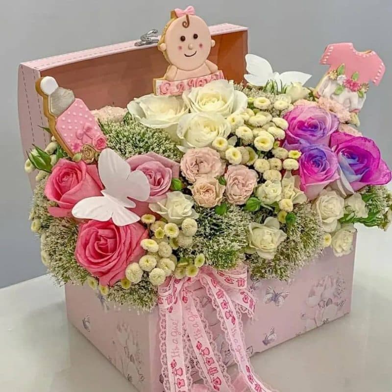 انواع گل برای تبریک بچه دار شدن رسمی