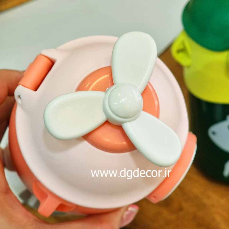 تراول ماگ درجه یک فانتزی نی دار و بند دار — تصویر ۴