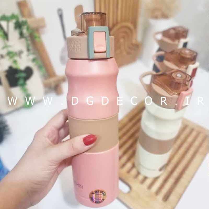 فلاسک حرفه ای دوجداره پاستیلی بزرگ — تصویر ۳