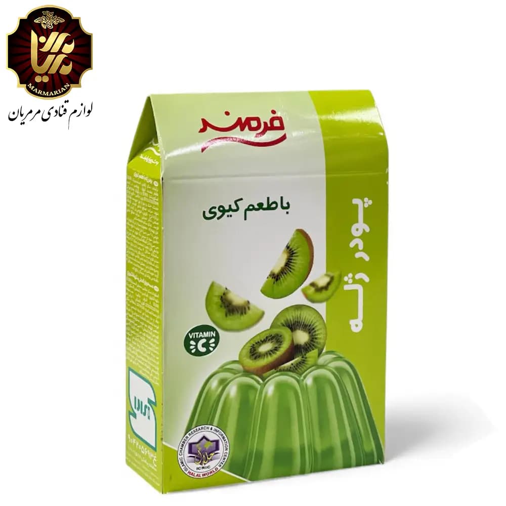 پودر ژله کیوی 100 گرمی فرمند