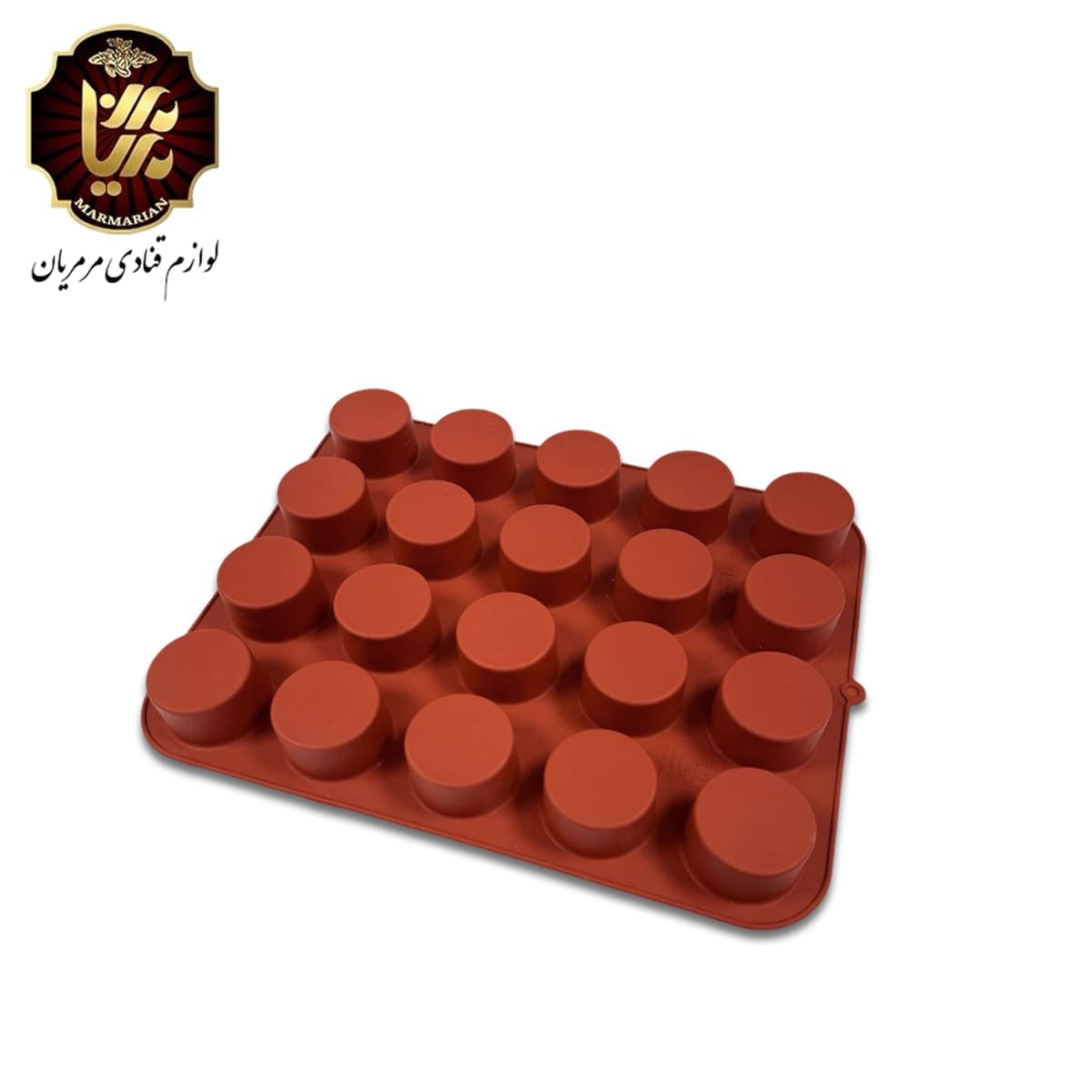 قالب سیلیکون دسری استوانه مافین 20*30