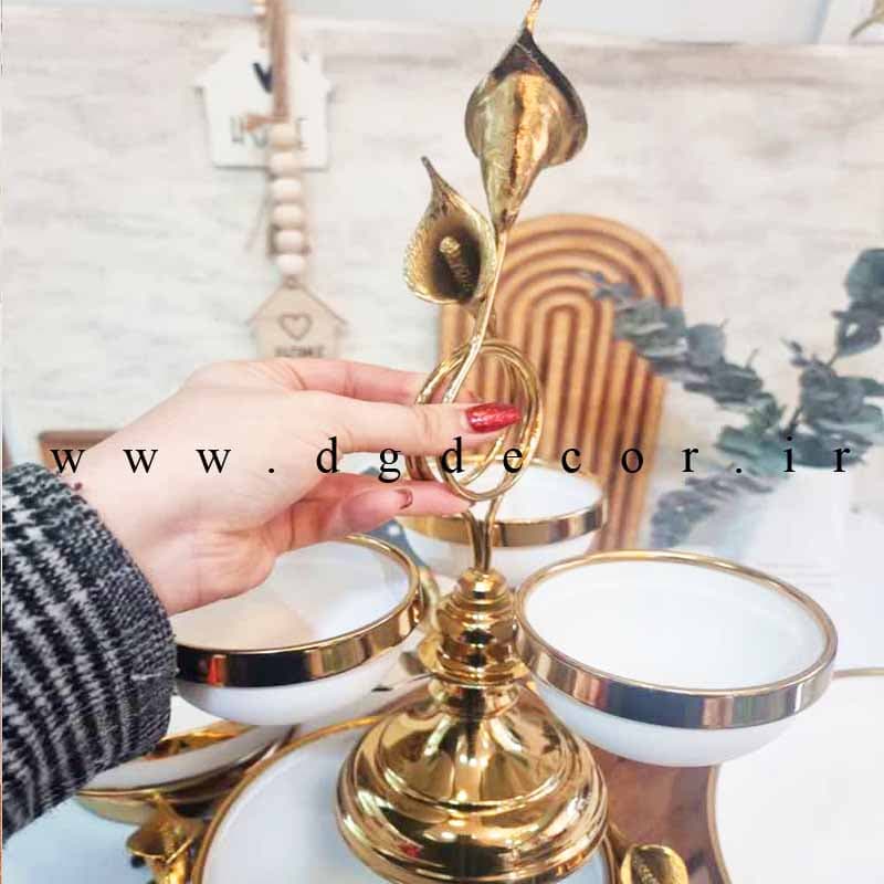اردو سه خانه لوکس پایه دار طرح لیلیوم