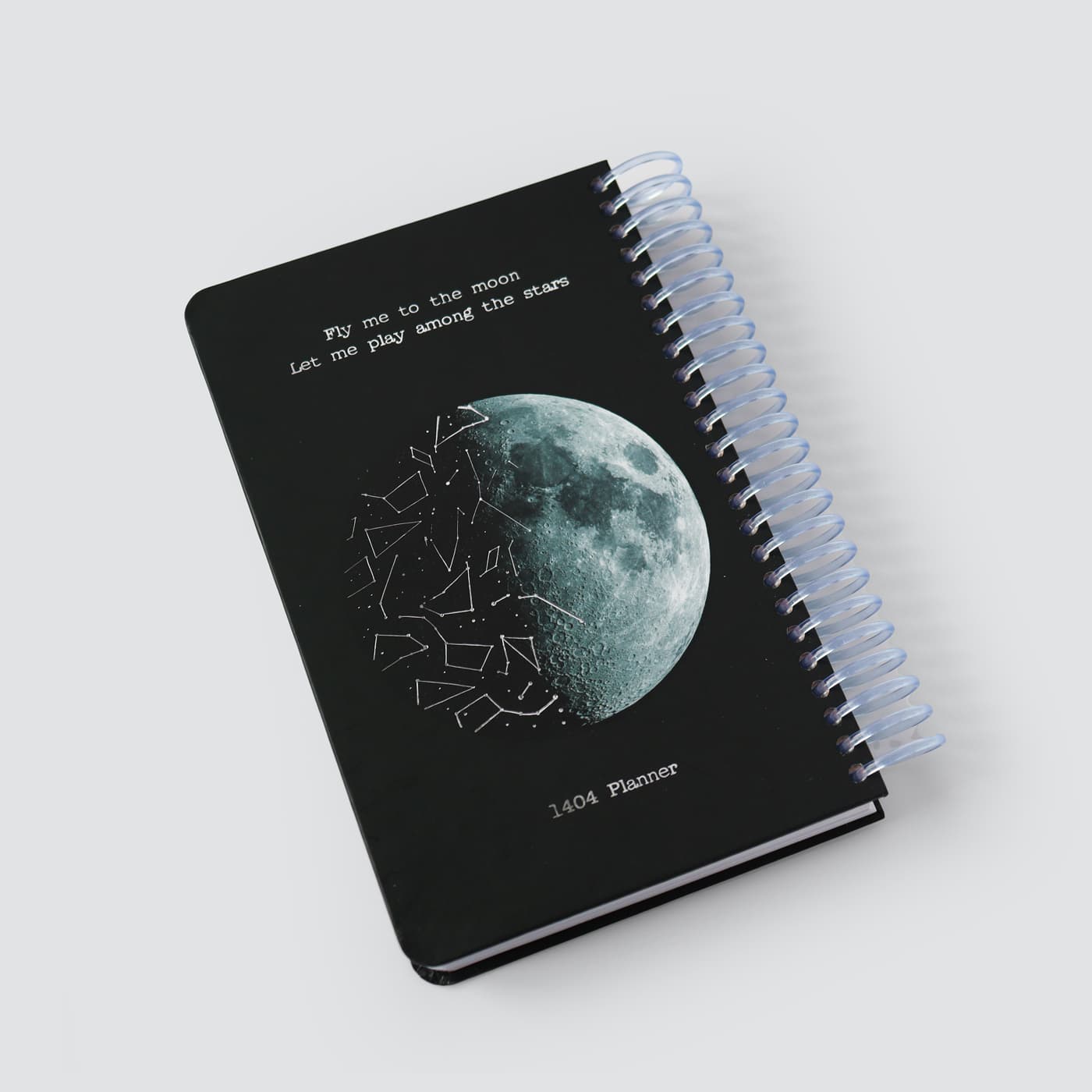سررسید پلنر 1404 طرح ماه جزیره کتاب (BOOKISLAND)