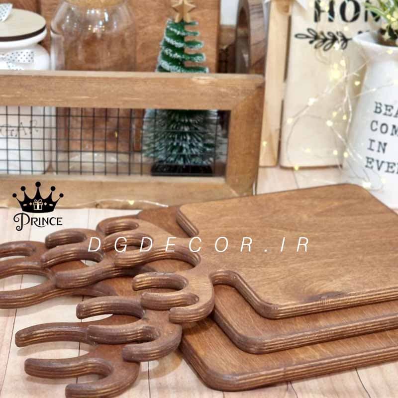 تخته سرو گوزن چوبی مستطیل