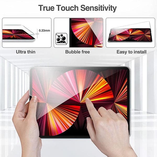 Glass Screen Protector For Apple iPad Pro 12.9 2020/2021 — تصویر ۳