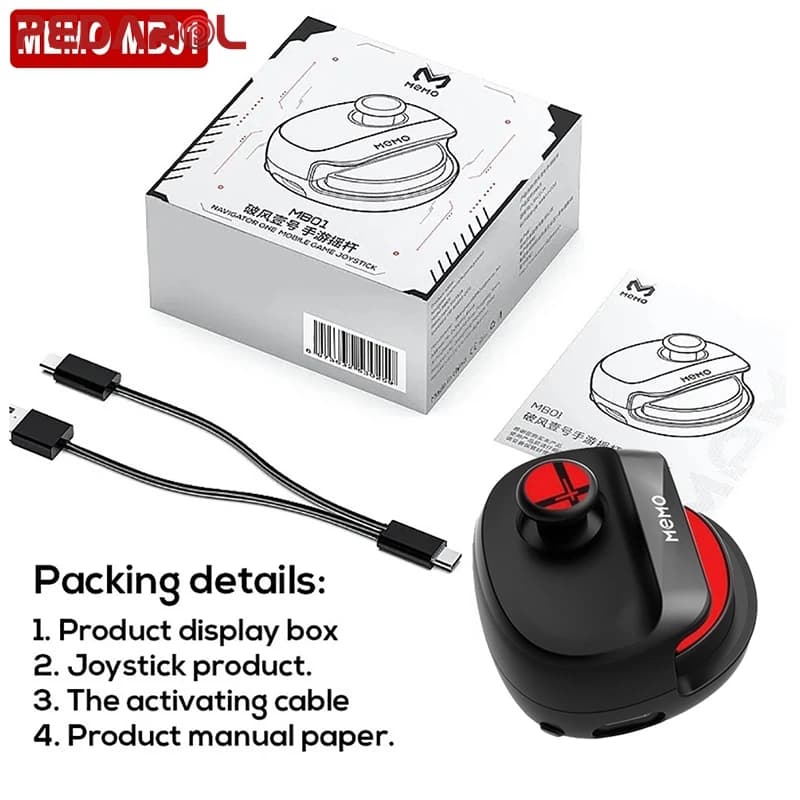 دسته بازی بلوتوثی کالاف دیوتی و پابجی ممو مدل Memo MB01 — تصویر ۶