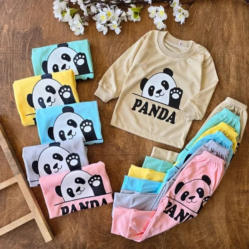 بلوز شلوار خرس پاندا panda سایز ۴ تا ۶ کد ۴۹۰۵
