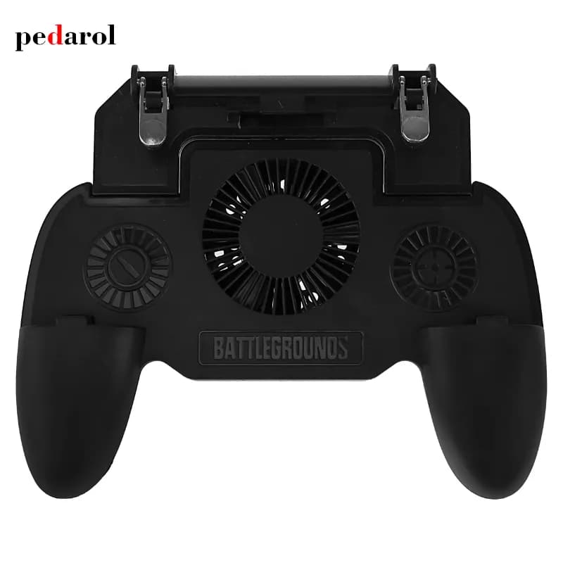 دسته بازی کالاف دیوتی و پابجی فن دار مدل SR