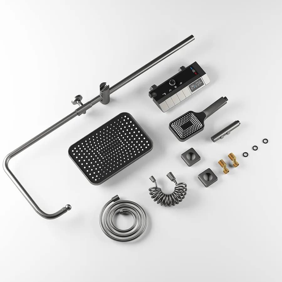 سیستم دوش با صفحه نمایش دیجیتال LED — تصویر ۲