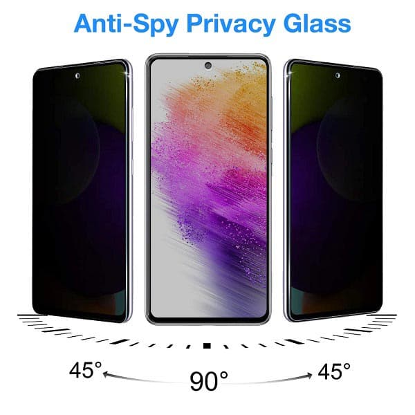 Privacy Full Glass For Xiaomi Redmi Note 12 Pro Plus — تصویر ۲