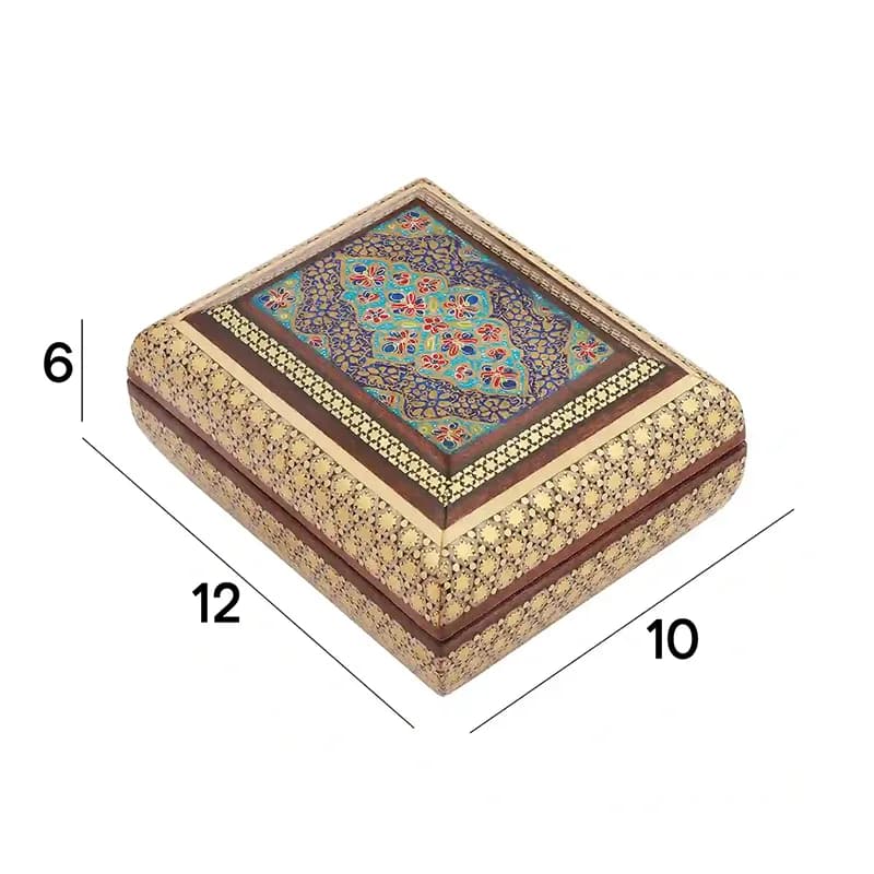 جعبه جواهرات 10*12 خاتم نقاشی 5120 — تصویر ۵