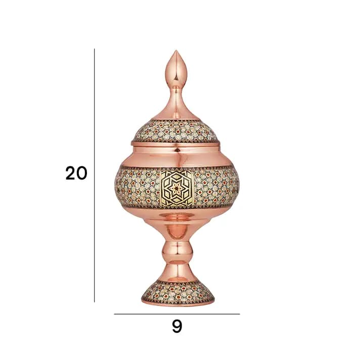 شکلات خوری 15 خاتم h20-25 — تصویر ۳