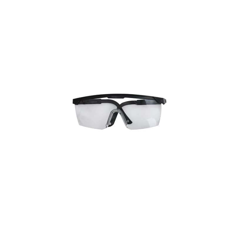 عینک ایمنی uv sport سفید تک پلاست — تصویر ۵