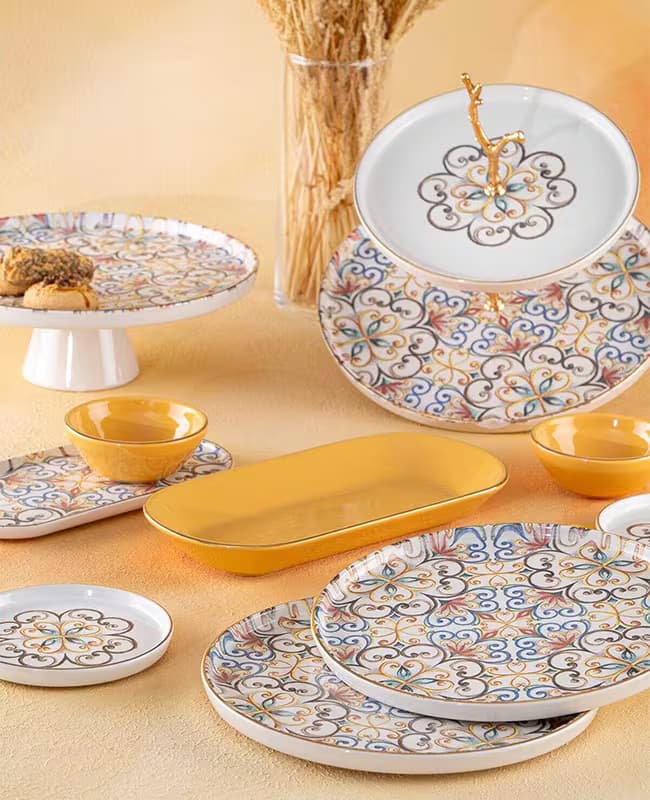 سرویس عصرانه خوری 21 پارچه آجار ترکیه acar soho 06227
