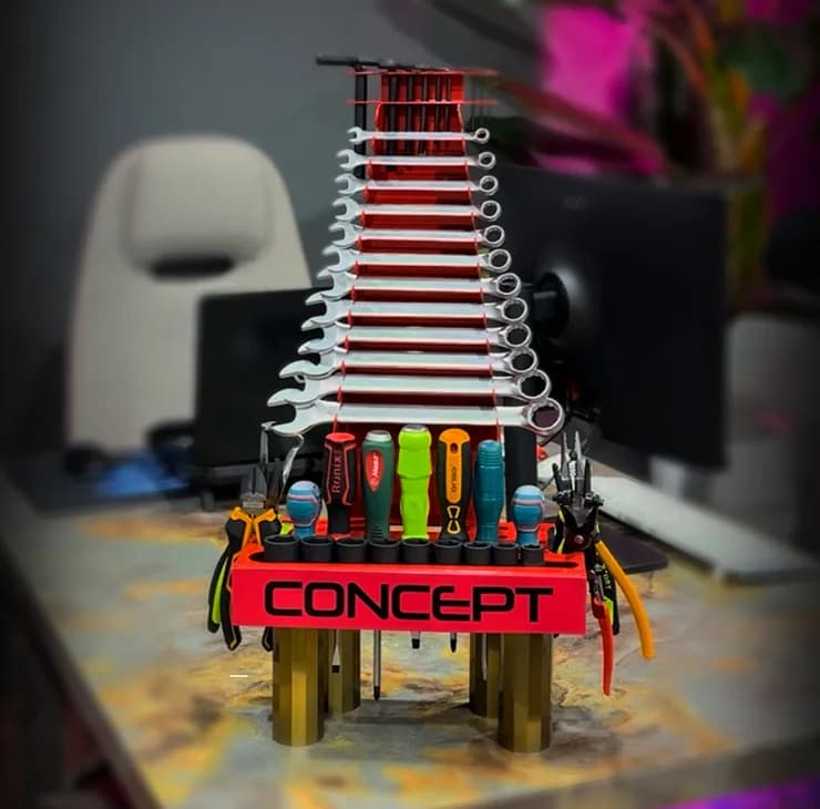 استند نظم دهنده ابزار دیواری مدل CONCEPT — تصویر ۳