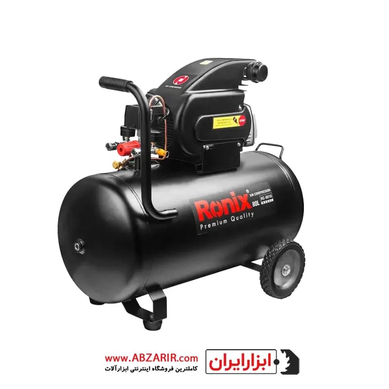كمپرسور باد 80 ليتری رونيکس مدل RC-8010 — تصویر ۴