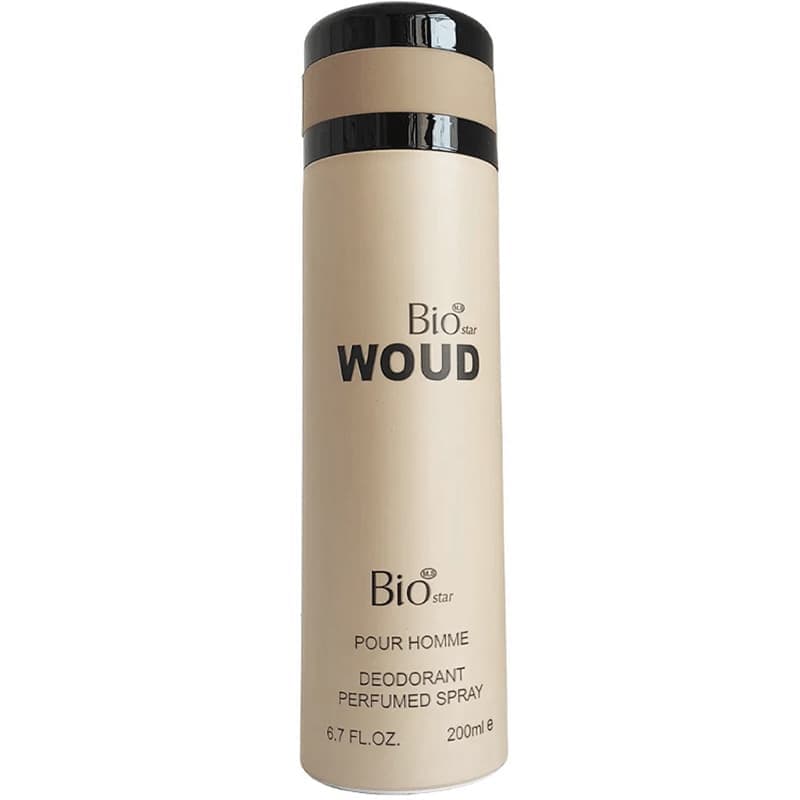 اسپری بدن مردانه WOUD بیو استار 200ml