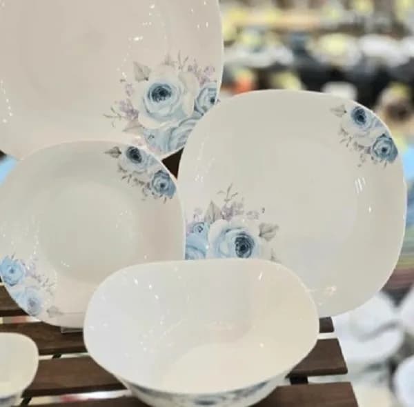 سرویس غذاخوری اوپال 26 پارچه 6 نفر فرانسوا مدل تیلار — تصویر ۶