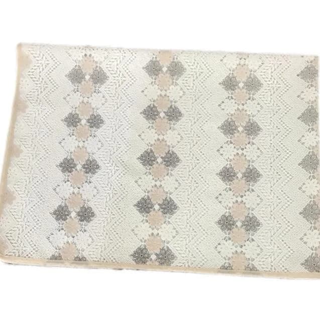 سفره 12 نفره مدل رویال طرح گیپور کد 015 سایز 250*140 سانتی متر — تصویر ۳