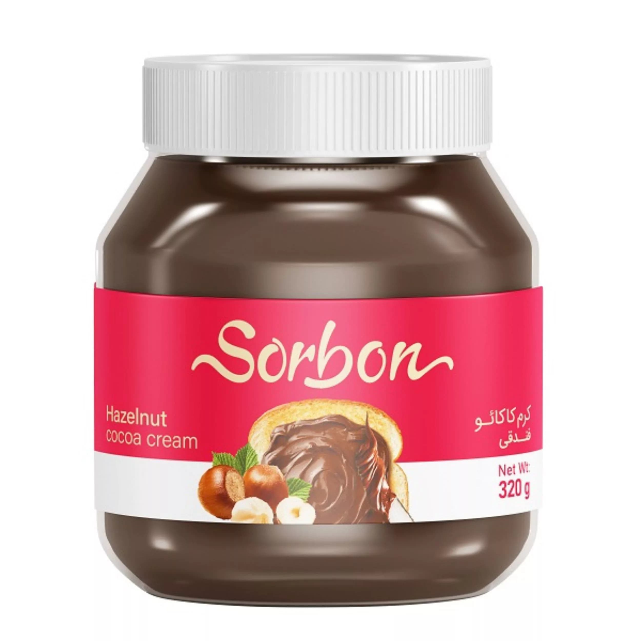 کرم کاکائو فندقی سوربن – 320 گرم — تصویر ۲