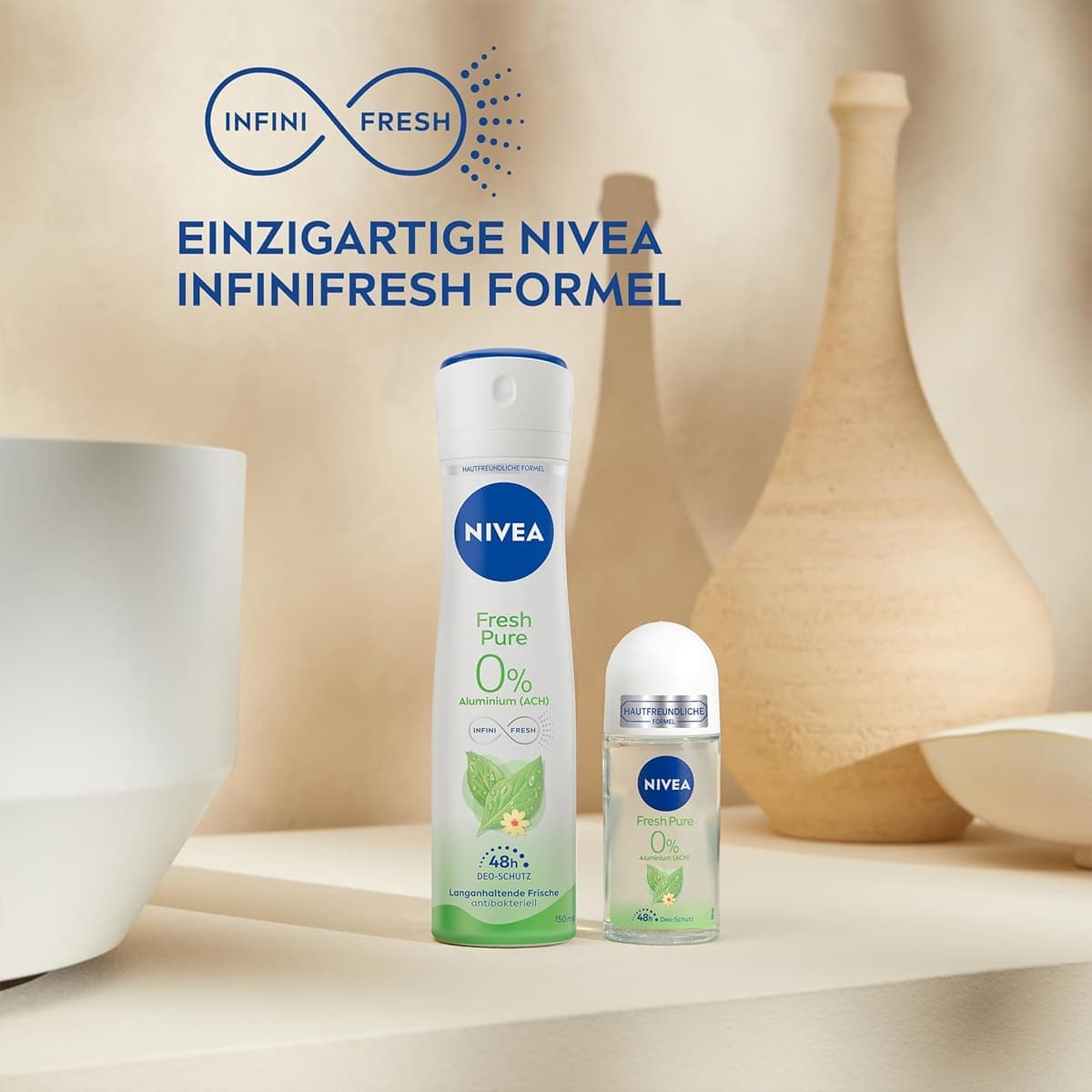 اسپری دئودورانت نیوآ Pure & Natural — تصویر ۲