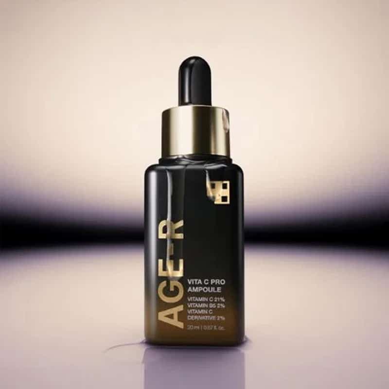 سرم ویتامین سی پرو مدی کیوب Age-R | آمپول روشن کننده و ضد لک قوی — تصویر ۳