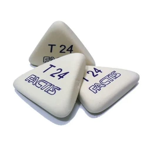 مداد پاک کن سه گوش بزرگ فکتیس T24