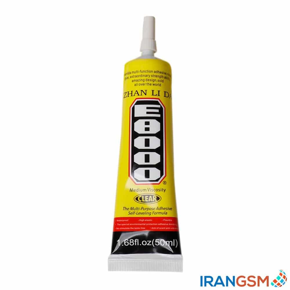 چسب مایع همه کاره شفاف E8000 — تصویر ۴