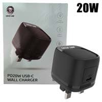 آداپتور شارژر 3پین با خروجی type c 20w PD Green Lion