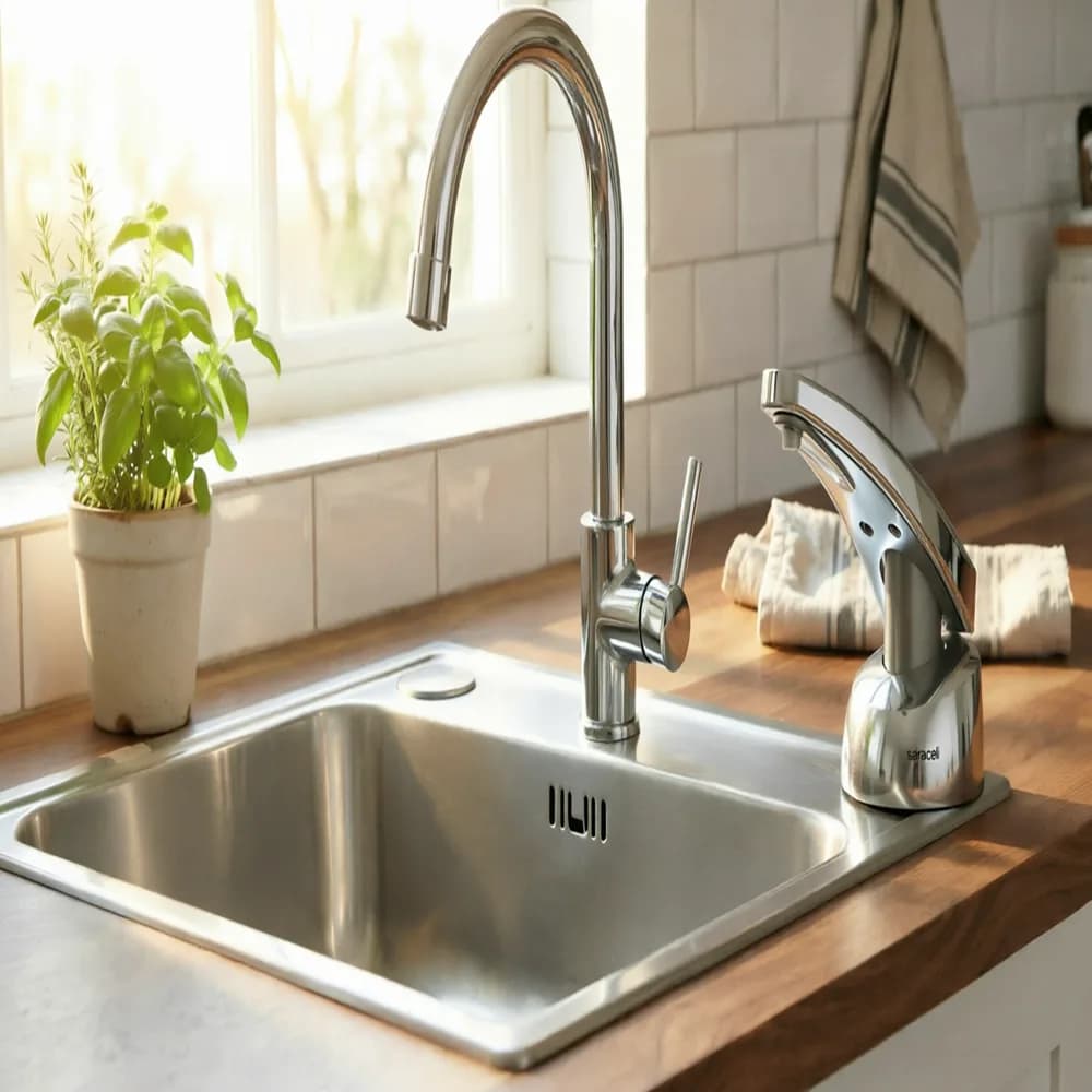 جامایع توکار های سینک(HI SINK) (کروم) سارودی (ایمن آب)
